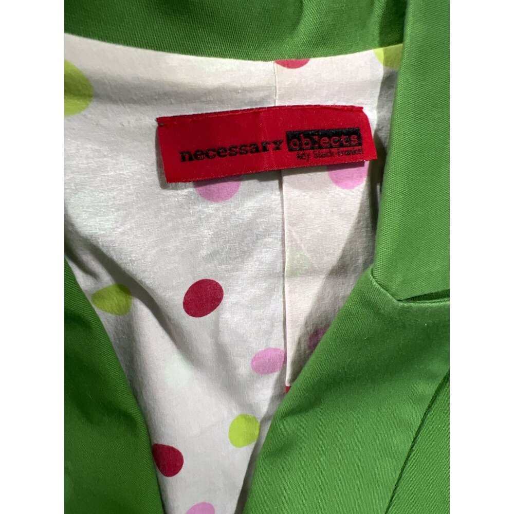 Necessary Objects Green Women's Jacket Authentic … - image 6